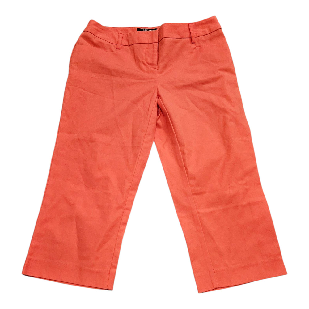 Apt. 9 Modern Fit Size 0P Orange Capri Pants